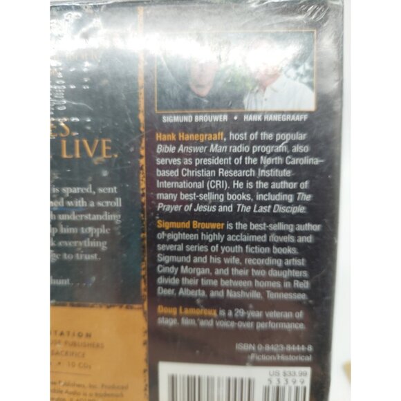 The Last Sacrifice by Hank Hanegraaff and Sigmund Brouwer 2005 CD audiobook - Picture 4 of 5